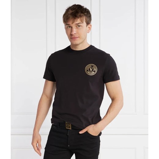 Versace Jeans Couture T-shirt | Regular Fit ze sklepu Gomez Fashion Store w kategorii T-shirty męskie - zdjęcie 163956113