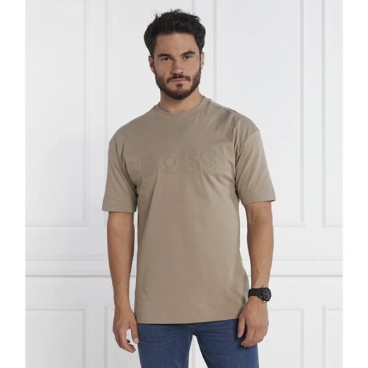 BOSS GREEN T-shirt Tee Lotus | Regular Fit XL wyprzedaż Gomez Fashion Store