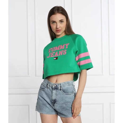 Tommy Jeans T-shirt | Cropped Fit Tommy Jeans M okazja Gomez Fashion Store