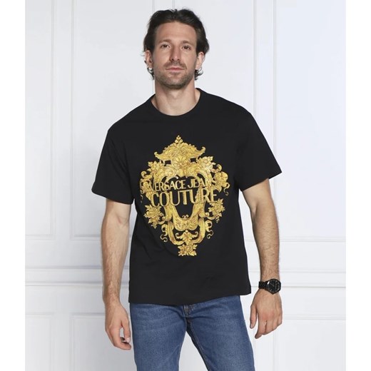 Versace Jeans Couture T-shirt | Loose fit M Gomez Fashion Store wyprzedaż