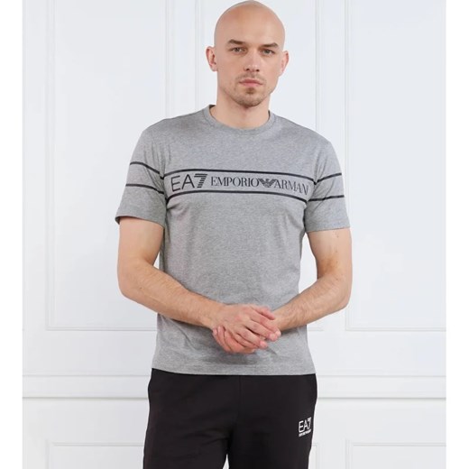 EA7 T-shirt | Regular Fit S promocja Gomez Fashion Store