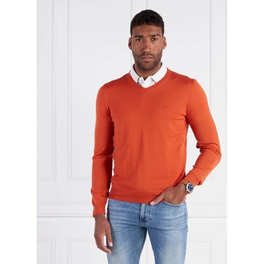 Sweter męski BOSS HUGO w serek