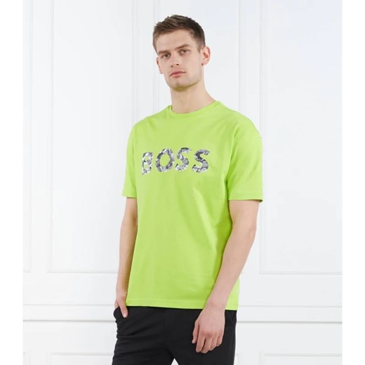 BOSS GREEN T-shirt LOTUS 10247529 01 | Relaxed fit M okazyjna cena Gomez Fashion Store
