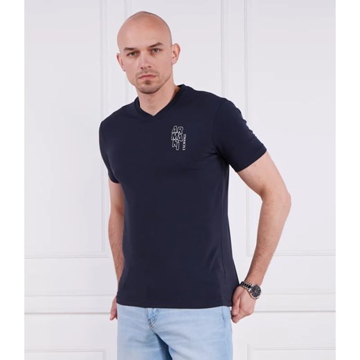T-shirt męski Armani Exchange na lato 