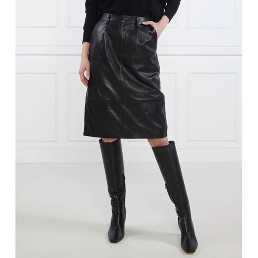 Ba&sh Skórzana spódnica ze sklepu Gomez Fashion Store w kategorii Spódnice - zdjęcie 163957171