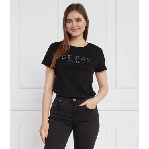 GUESS T-shirt | Regular Fit ze sklepu Gomez Fashion Store w kategorii Bluzki damskie - zdjęcie 163957394