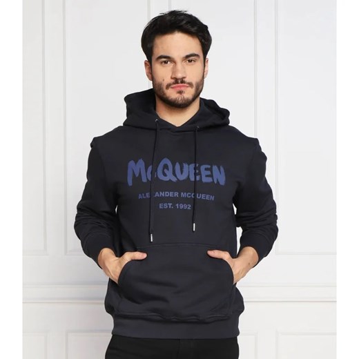 Alexander McQueen Bluza GRAFFITI PRT | Oversize fit ze sklepu Gomez Fashion Store w kategorii Bluzy męskie - zdjęcie 163957511