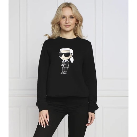 Karl Lagerfeld Bluza ikonik 2.0 | Regular Fit Karl Lagerfeld M Gomez Fashion Store okazyjna cena