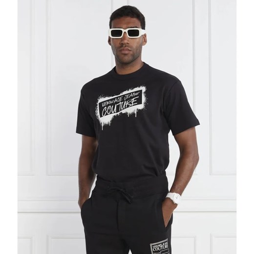 T-shirt męski Versace Jeans z krótkimi rękawami