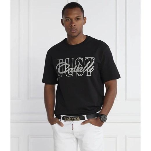 T-shirt męski Just Cavalli z krótkim rękawem 