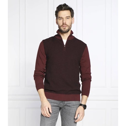 BOSS BLACK Wełniany sweter LADAMO | Regular Fit ze sklepu Gomez Fashion Store w kategorii Swetry męskie - zdjęcie 163957913