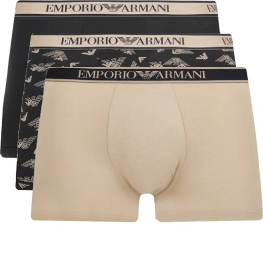 Emporio Armani Bokserki 3-pack Emporio Armani XXL promocja Gomez Fashion Store