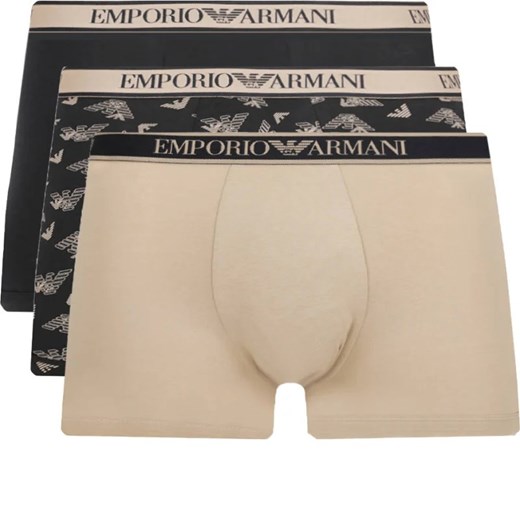 Emporio Armani Bokserki 3-pack ze sklepu Gomez Fashion Store w kategorii Majtki męskie - zdjęcie 163957940