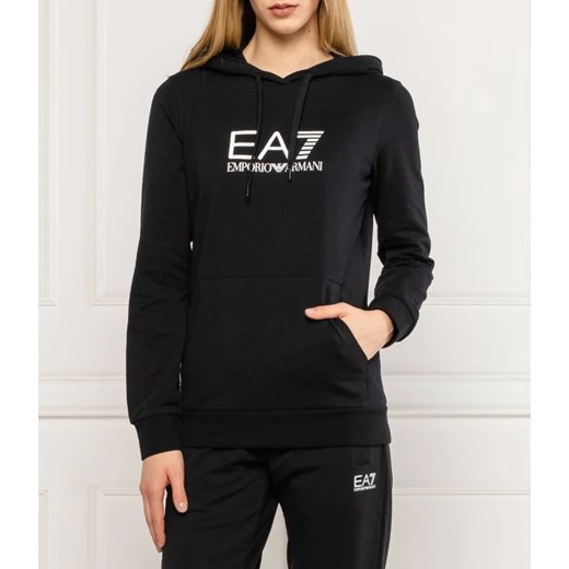 EA7 Bluza | Regular Fit ze sklepu Gomez Fashion Store w kategorii Bluzy damskie - zdjęcie 163958041