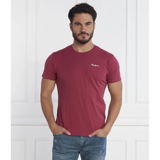 Pepe Jeans London T-shirt WILTSHIRE SS | Regular Fit ze sklepu Gomez Fashion Store w kategorii T-shirty męskie - zdjęcie 163958052