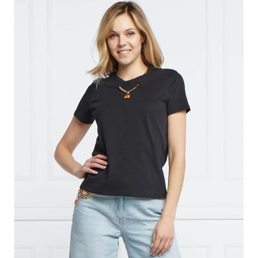 Elisabetta Franchi T-shirt | Regular Fit Elisabetta Franchi 36 wyprzedaż Gomez Fashion Store