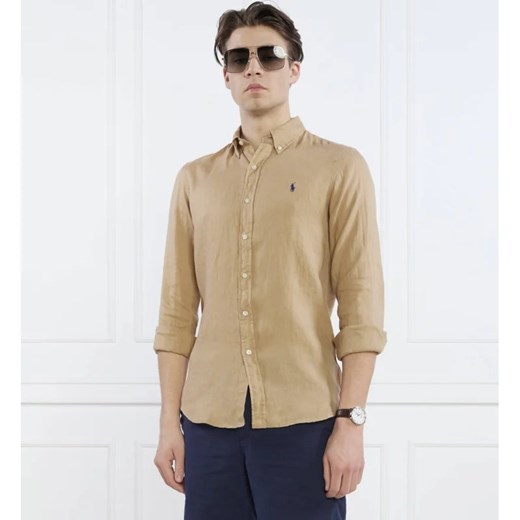 POLO RALPH LAUREN Lniana koszula | Slim Fit Polo Ralph Lauren XL Gomez Fashion Store okazja