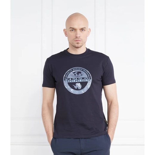 Napapijri T-shirt S-BOLLO SS 1 | Regular Fit ze sklepu Gomez Fashion Store w kategorii T-shirty męskie - zdjęcie 163958463