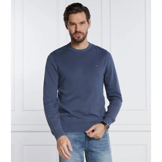 Sweter męski niebieski Tommy Hilfiger 
