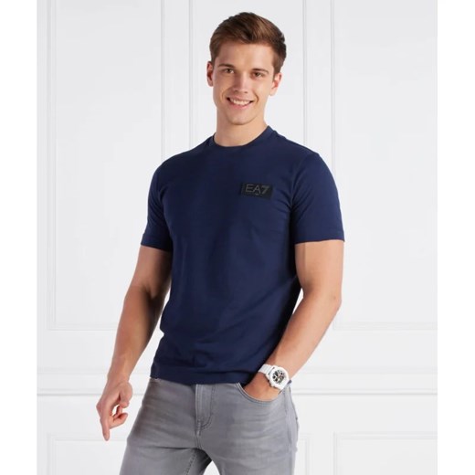 T-shirt męski Emporio Armani granatowy