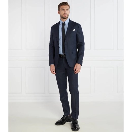 Oscar Jacobson Wełniany garnitur | Regular Fit ze sklepu Gomez Fashion Store w kategorii Garnitury męskie - zdjęcie 163958991