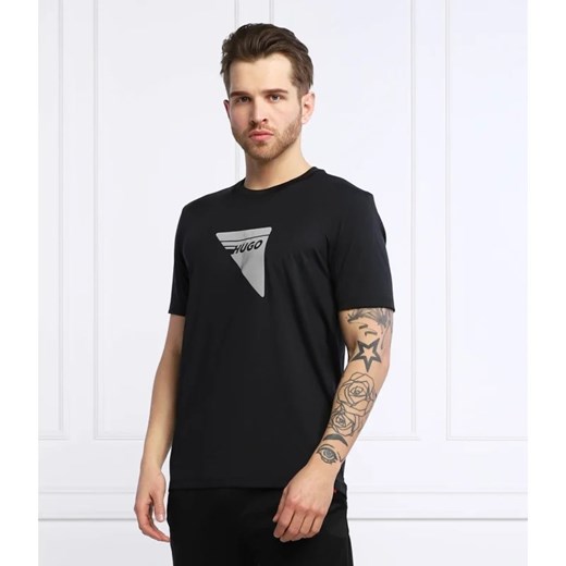 HUGO T-shirt Dagile_X | Slim Fit S wyprzedaż Gomez Fashion Store