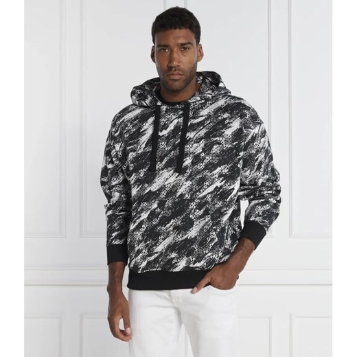 Bluza męska Hugo Boss w nadruki