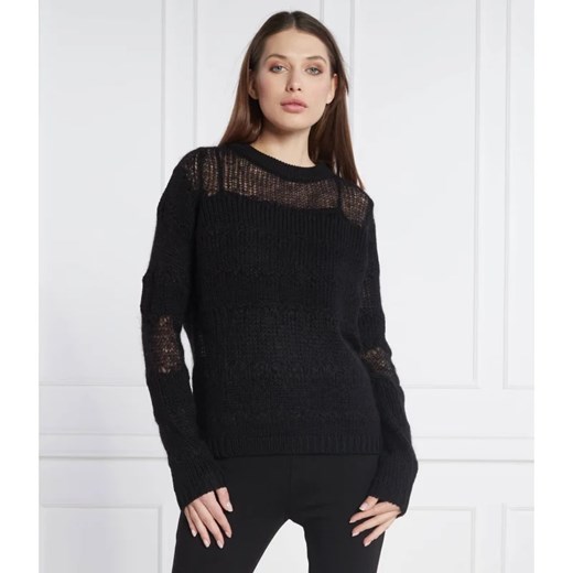 Liviana Conti Wełniany sweter | Regular Fit ze sklepu Gomez Fashion Store w kategorii Swetry damskie - zdjęcie 163959443