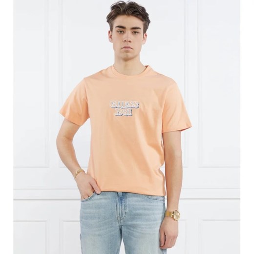 T-shirt męski Guess z krótkim rękawem