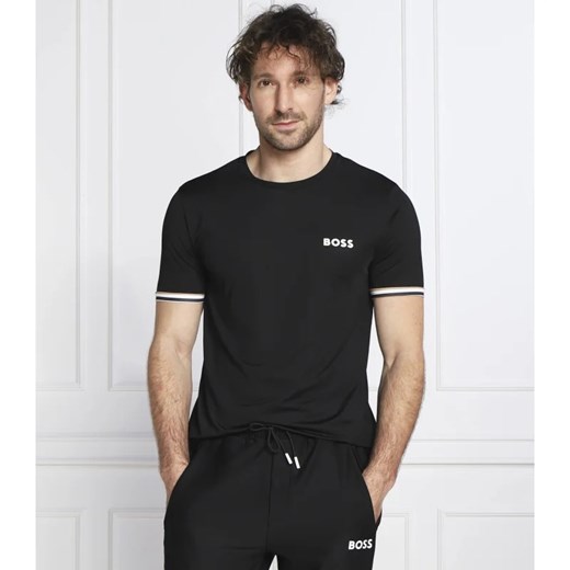 T-shirt męski czarny BOSS HUGO 