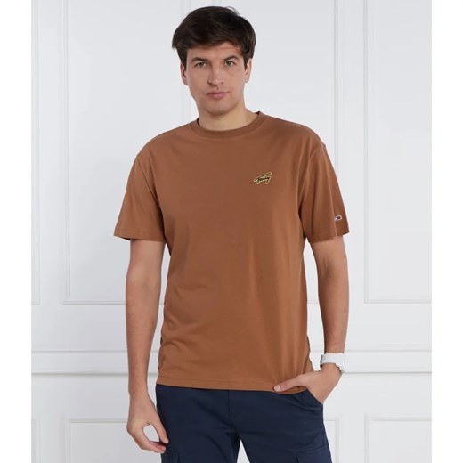 Tommy Jeans T-shirt GOLD SIGNATURE | Regular Fit Tommy Jeans XL Gomez Fashion Store