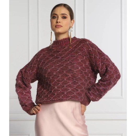 Pinko Sweter PLANTERS | z dodatkiem wełny ze sklepu Gomez Fashion Store w kategorii Swetry damskie - zdjęcie 163960110