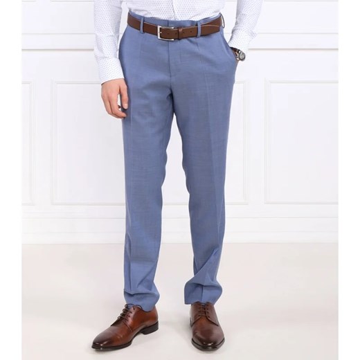 BOSS BLACK Wełniane spodnie H-Genius-MM-224 | Slim Fit 56 wyprzedaż Gomez Fashion Store