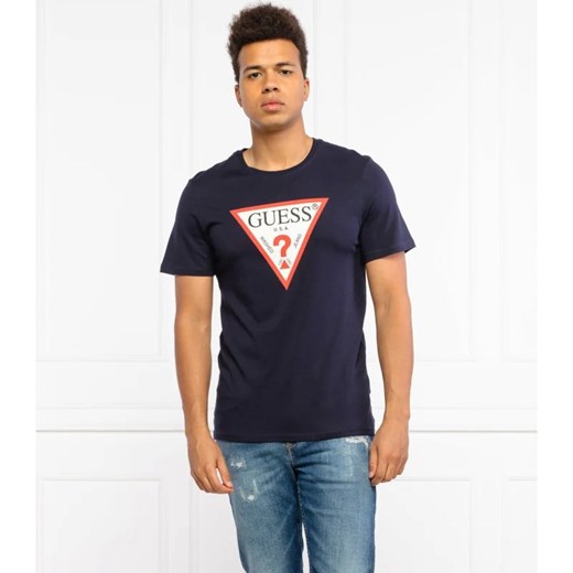 GUESS T-shirt ORIGINAL | Slim Fit ze sklepu Gomez Fashion Store w kategorii T-shirty męskie - zdjęcie 163960604