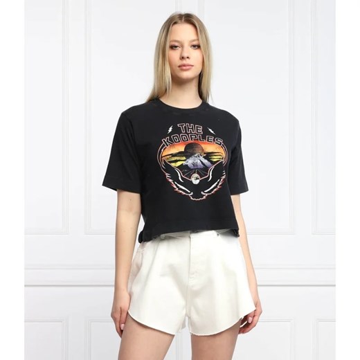 The Kooples T-shirt | Regular Fit The Kooples 36 promocyjna cena Gomez Fashion Store