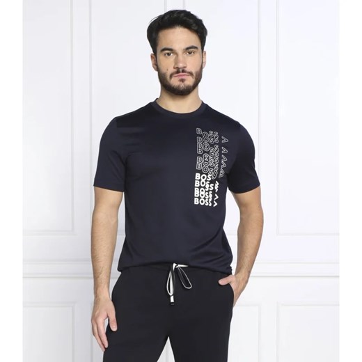 T-shirt męski BOSS HUGO z krótkim rękawem z bawełny