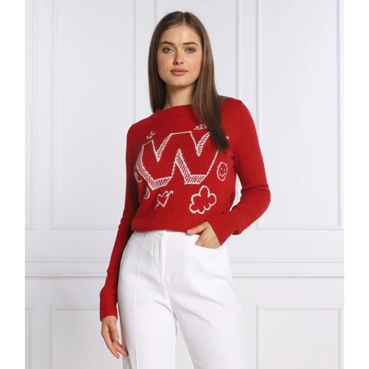 Weekend MaxMara Wełniany sweter GALLO | Regular Fit ze sklepu Gomez Fashion Store w kategorii Swetry damskie - zdjęcie 163960900