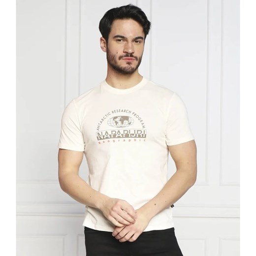 Napapijri T-shirt S-MACAS SS | Regular Fit ze sklepu Gomez Fashion Store w kategorii T-shirty męskie - zdjęcie 163961002