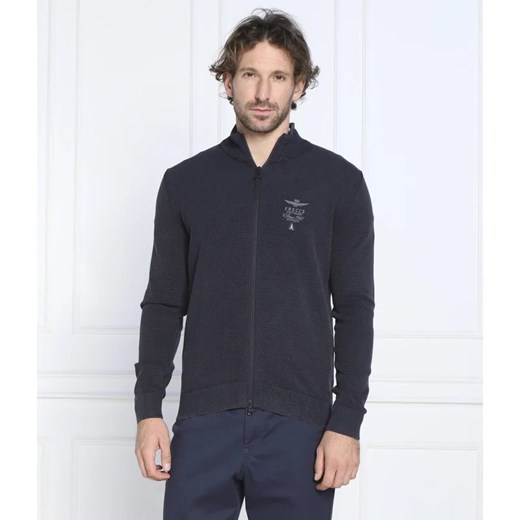 Aeronautica Militare Sweter | Regular Fit ze sklepu Gomez Fashion Store w kategorii Swetry męskie - zdjęcie 163961130