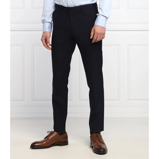 Oscar Jacobson Wełniane spodnie Denz | Slim Fit Oscar Jacobson 48 Gomez Fashion Store