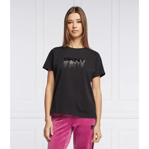 DKNY Sport T-shirt | Regular Fit XS wyprzedaż Gomez Fashion Store