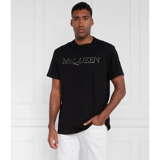 Alexander McQueen T-shirt | Regular Fit ze sklepu Gomez Fashion Store w kategorii T-shirty męskie - zdjęcie 163961443