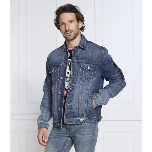GUESS Kurtka jeansowa DILLON | Regular Fit ze sklepu Gomez Fashion Store w kategorii Kurtki męskie - zdjęcie 163961451