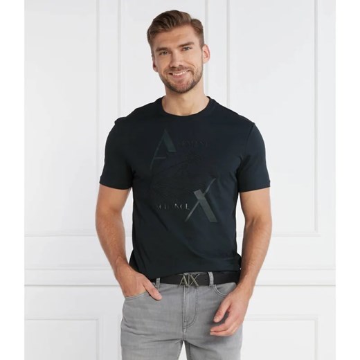T-shirt męski Armani Exchange z krótkimi rękawami z bawełny 