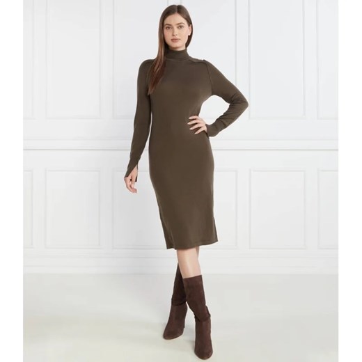 Calvin Klein Wełniana sukienka EXTRA FINE HIGH-NK ze sklepu Gomez Fashion Store w kategorii Sukienki - zdjęcie 163962114