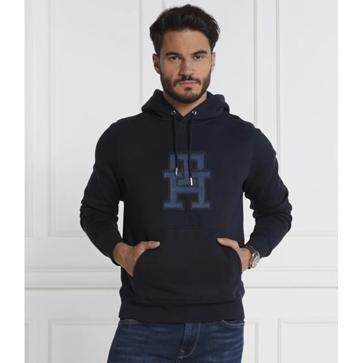 Tommy Hilfiger Bluza MONOGRAM APPLIQUE HOODY | Regular Fit Tommy Hilfiger XL okazja Gomez Fashion Store