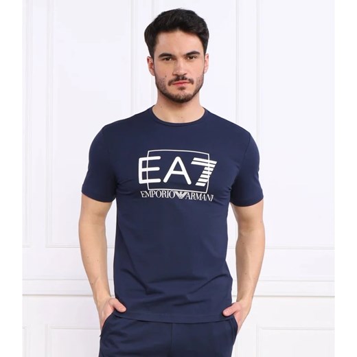 EA7 T-shirt | Regular Fit ze sklepu Gomez Fashion Store w kategorii T-shirty męskie - zdjęcie 163962142