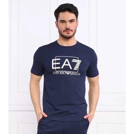 T-shirt męski Emporio Armani z krótkimi rękawami w stylu młodzieżowym