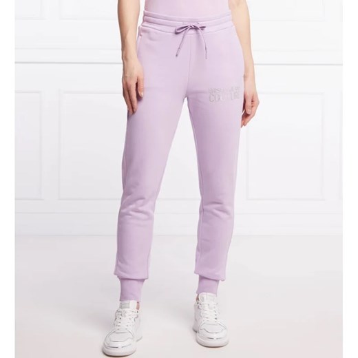 Versace Jeans Couture Spodnie dresowe | Slim Fit ze sklepu Gomez Fashion Store w kategorii Spodnie damskie - zdjęcie 163962462