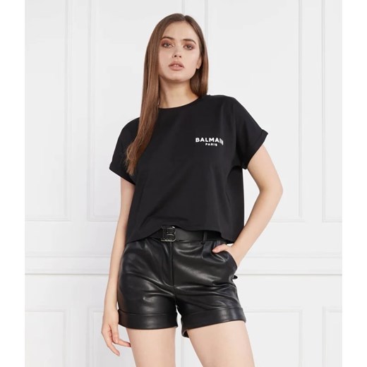 Balmain T-shirt | Regular Fit XS Gomez Fashion Store wyprzedaż